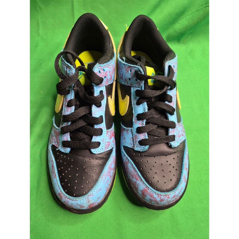 Nike | Dunk Low SE GS "Acid Wash Baltic Blue Volt" Let's Dance | Size 4Y